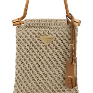 Cappuccino crochet handbag