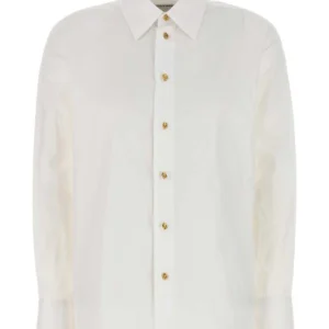 White poplin shirt