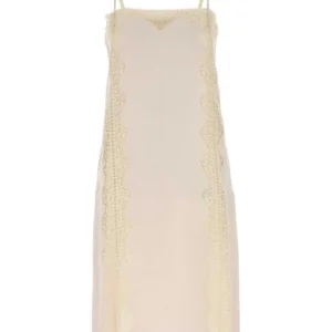 Ivory linen dress