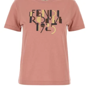 Dark pink cotton t-shirt