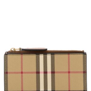 Printed canvas wallet