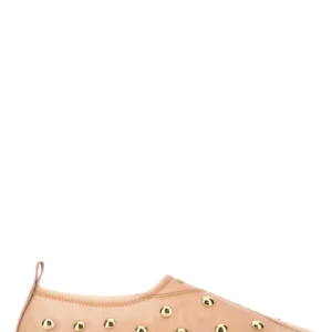Pink mesh Rita ballerinas
