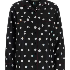Printed silk shirt