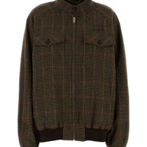 Embroidered wool jacket