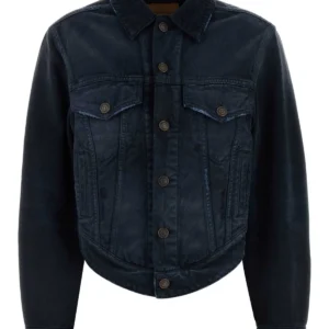 Dark blue denim jacket
