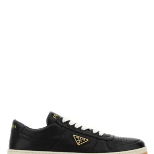 Black nappa leather Downtown sneakers