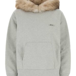 Light grey cotton sweatshirt