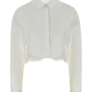 White poplin shirt