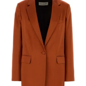 Copper satin Blanchet blazer