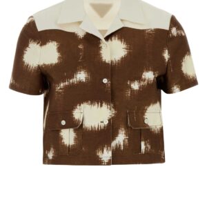 Printed cotton shirt