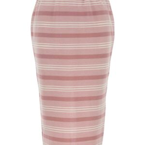 Embroidered piquet skirt