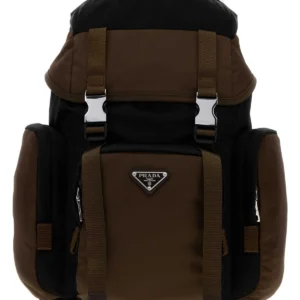 Two-tone Re-Nylon backpack