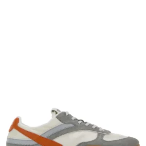 Multicolor tech fabric and suede Gymnasium sneakers