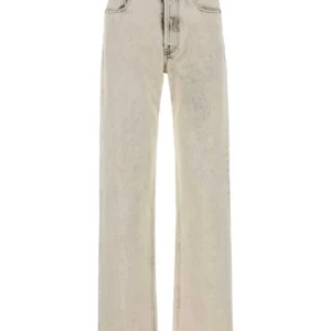 Ivory denim jeans