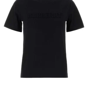 Black cotton t-shirt