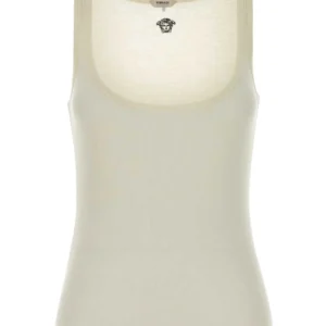 Cream wool tank top