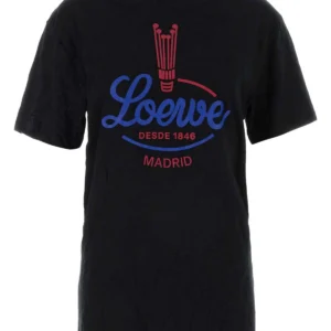 Black jersey t-shirt