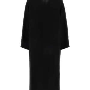 Black crepe Heloise dress