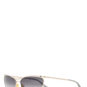 Gold metal Uma sunglasses