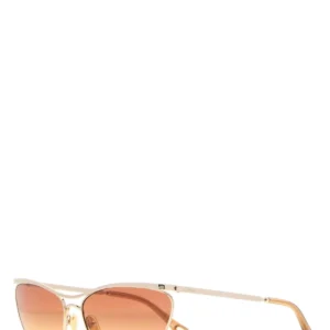 Gold metal Uma sunglasses