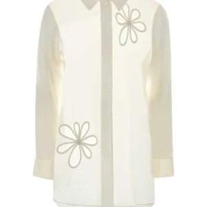White organza shirt