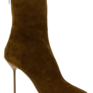 Mud suede Lidia ankle boots