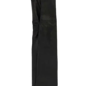 Black nappa gloves