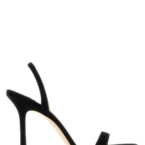 Black suede Jenn sandals