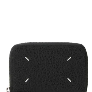 Black leather wallet
