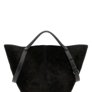 Printed calf hair Dress-Age shopping bag
