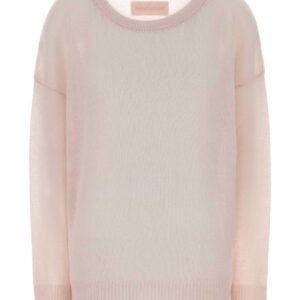 Pastel pink cashmere oversize sweater
