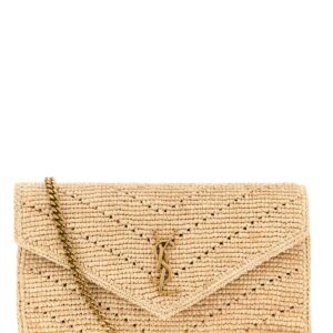Raffia LouLou shoulder bag