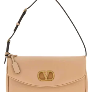 Beige nappa leather DeVain shoulder bag