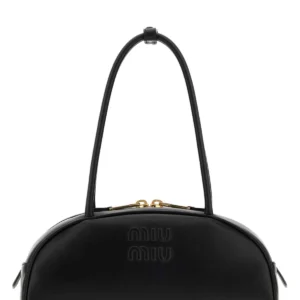 Black leather Beau shoulder bag
