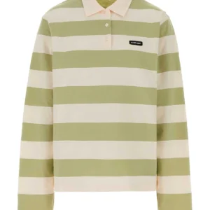 Embroidered cotton polo shirt