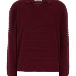 Embroidered cotton polo shirt