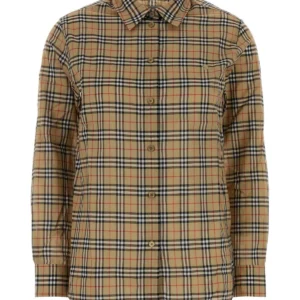 Embroidered cotton shirt