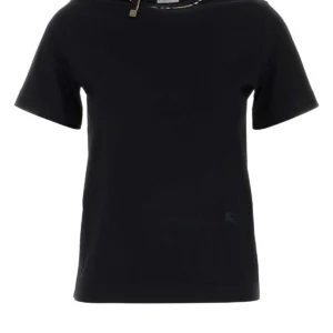 Black cotton t-shirt