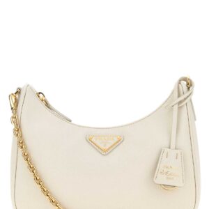 Ivory leather Re-Edition 2005 shoulder bag