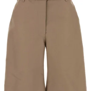 Sand cotton bermuda shorts