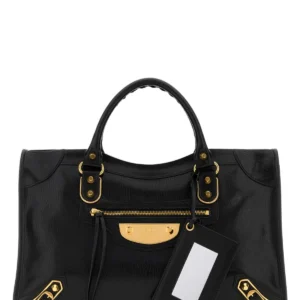 Black leather medium Le City Uptown handbag
