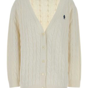 White cotton cardigan