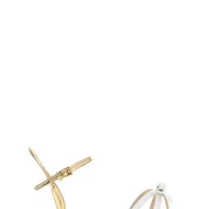 Two-tone leather sandals