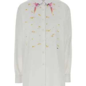 White poplin shirt