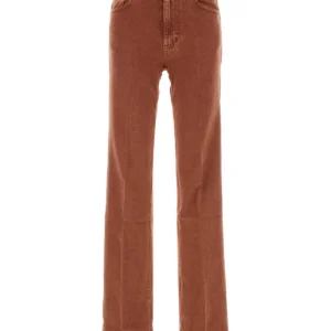 Brick denim jeans