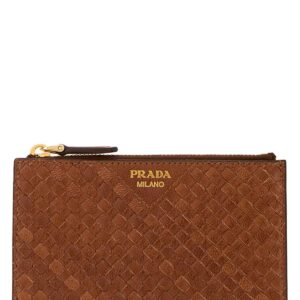 Caramel leather card holder