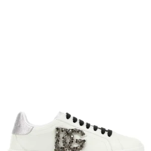 Ice leather sneakers