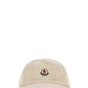 Sand stretch corduroy baseball cap