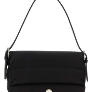 Black nylon Caradoc shoulder bag