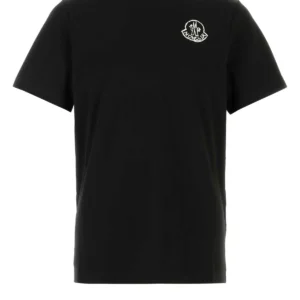 Black cotton t-shirt